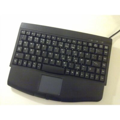 Mini Keyboard with integrated Touchpad, usb, black - CompuLab Nordic